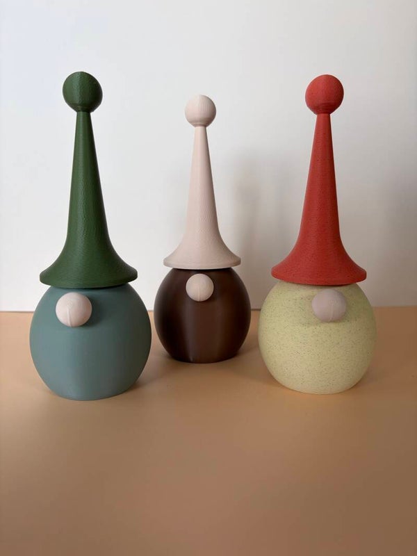 Stel je eigen gnoom samen - medium 3D-print