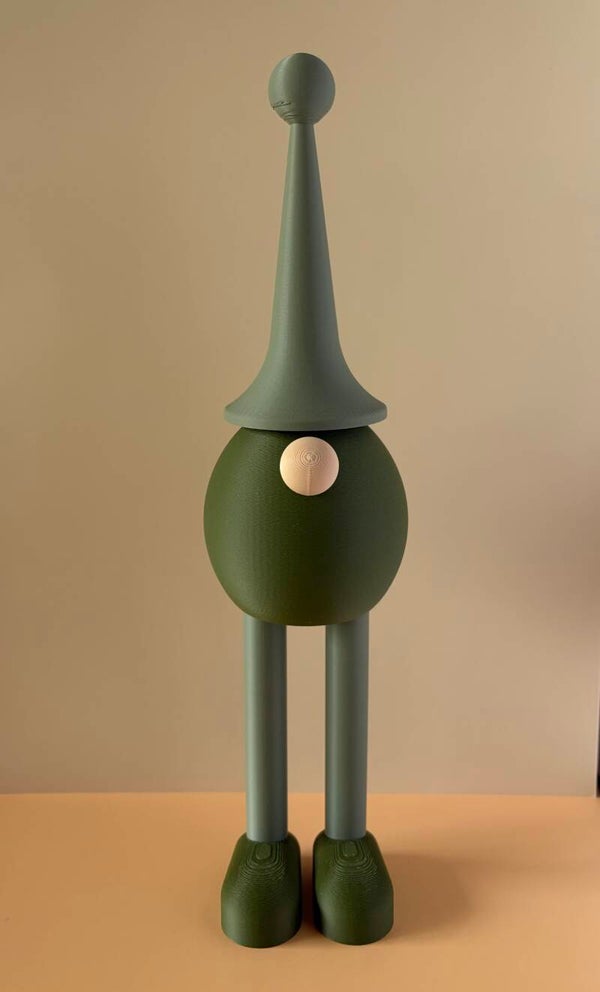 Maak je eigen gnoom -Medium 3D-print