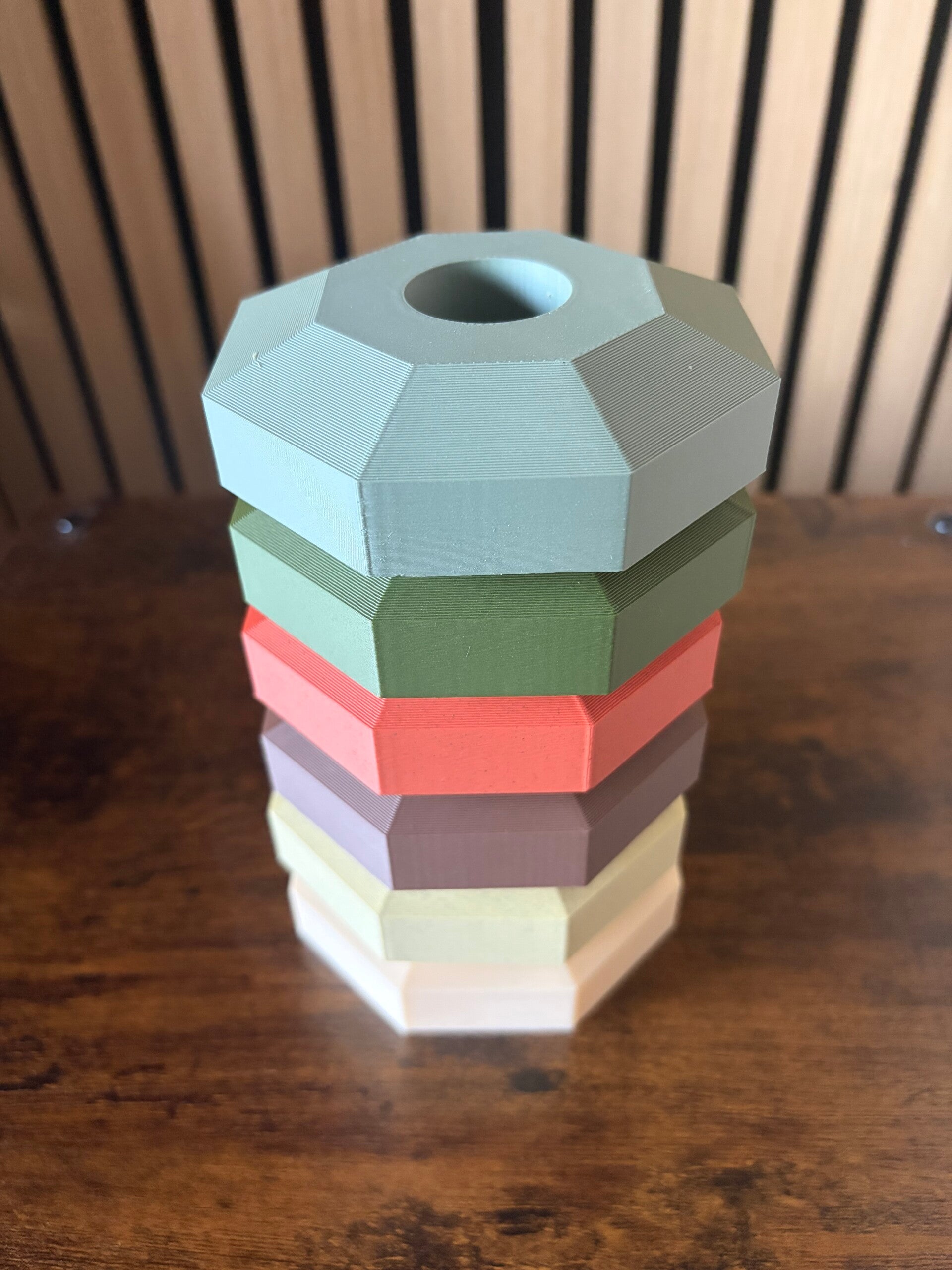 Modulaire kandelaar – Onderstuk facet 10 cm