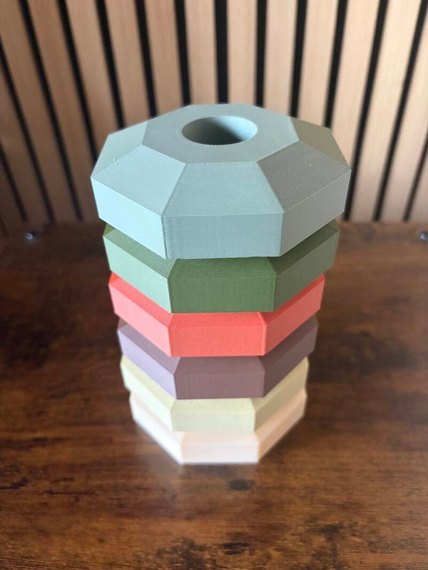 Modulaire kandelaar – Onderstuk facet 10 cm