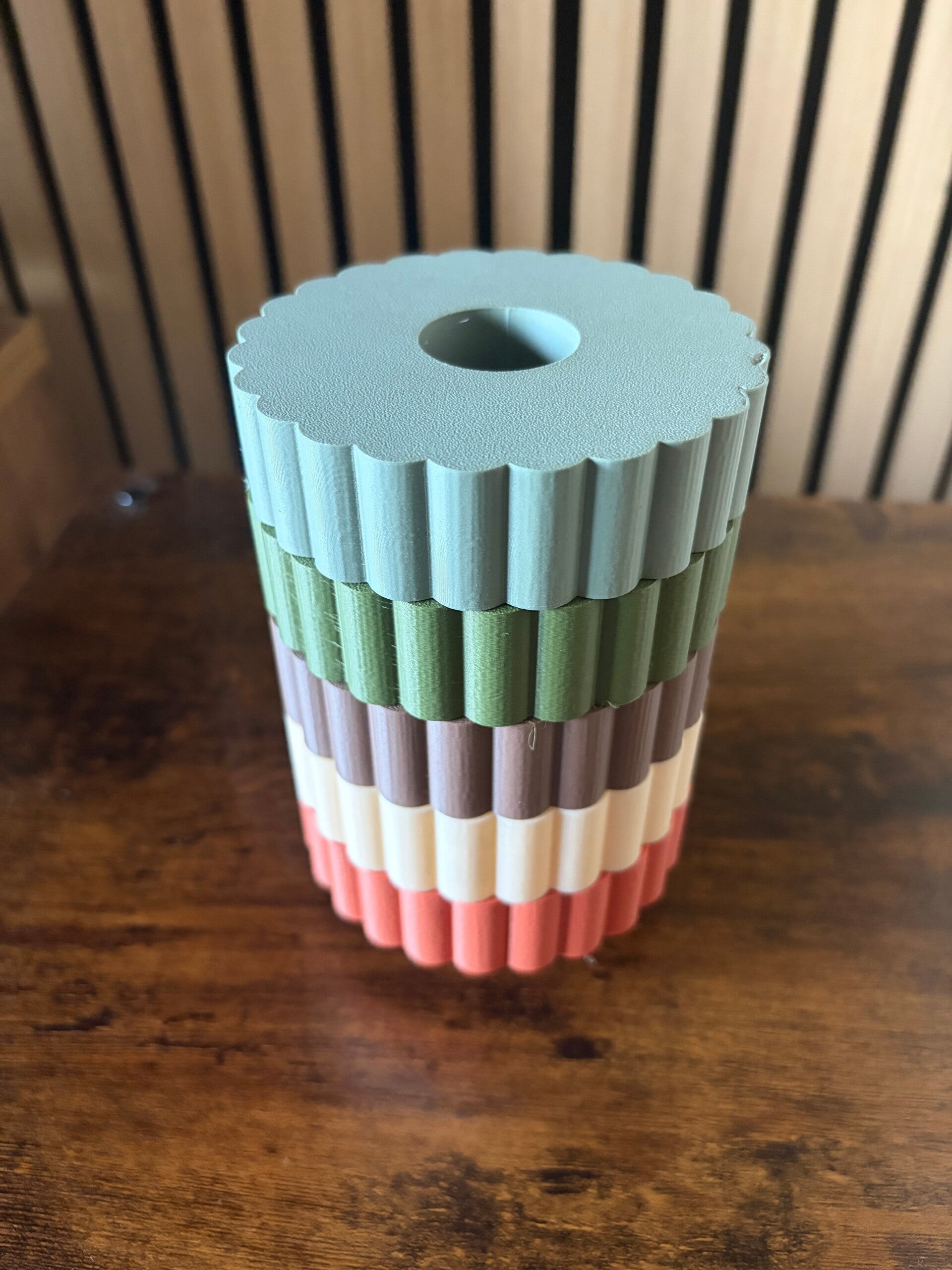 Modulaire kandelaar – Tussenstuk Bloem 9,5 cm