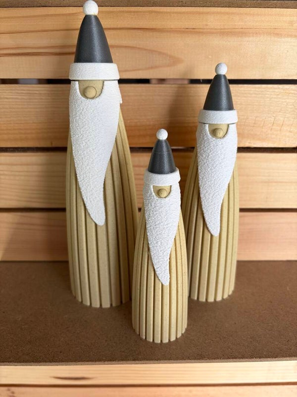 Kerstmannen set van 3