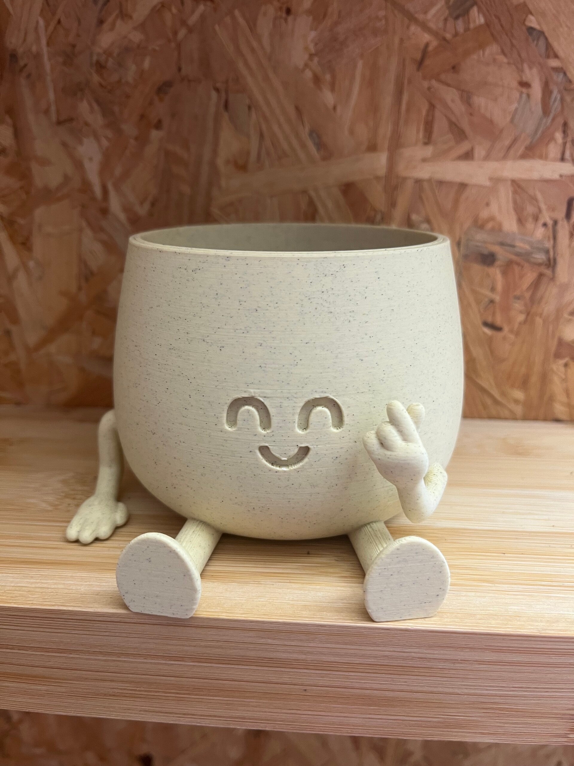 Happy potje K-heart groot