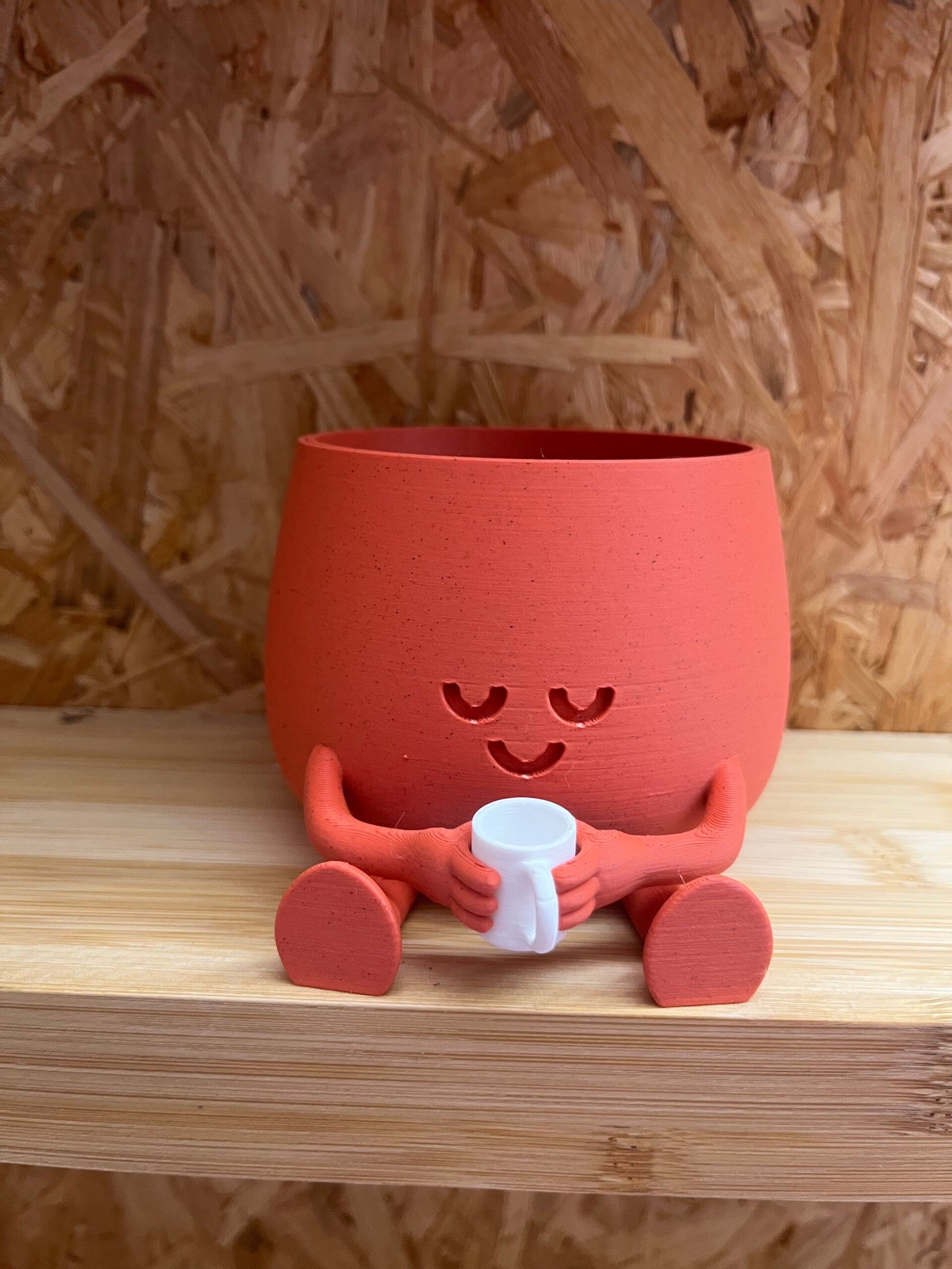 Happy potje koffie groot