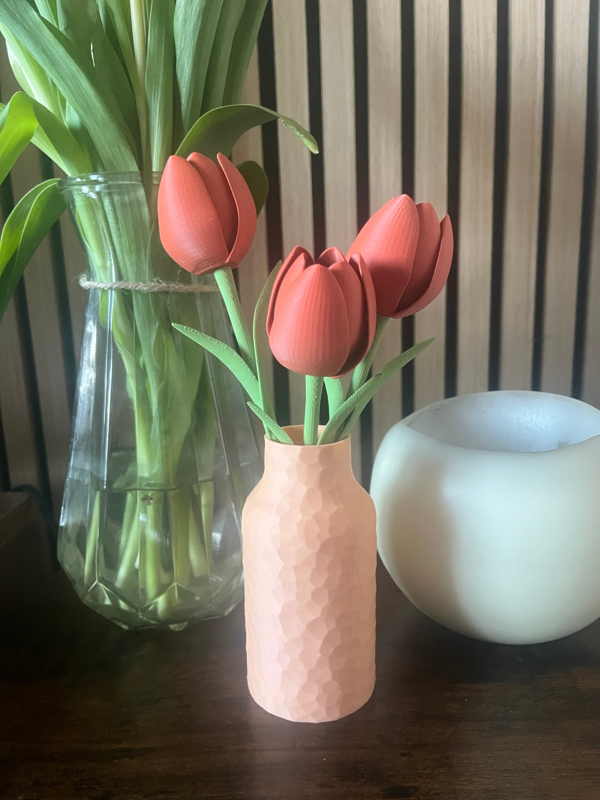 Tulpen met vaasje 3D-print