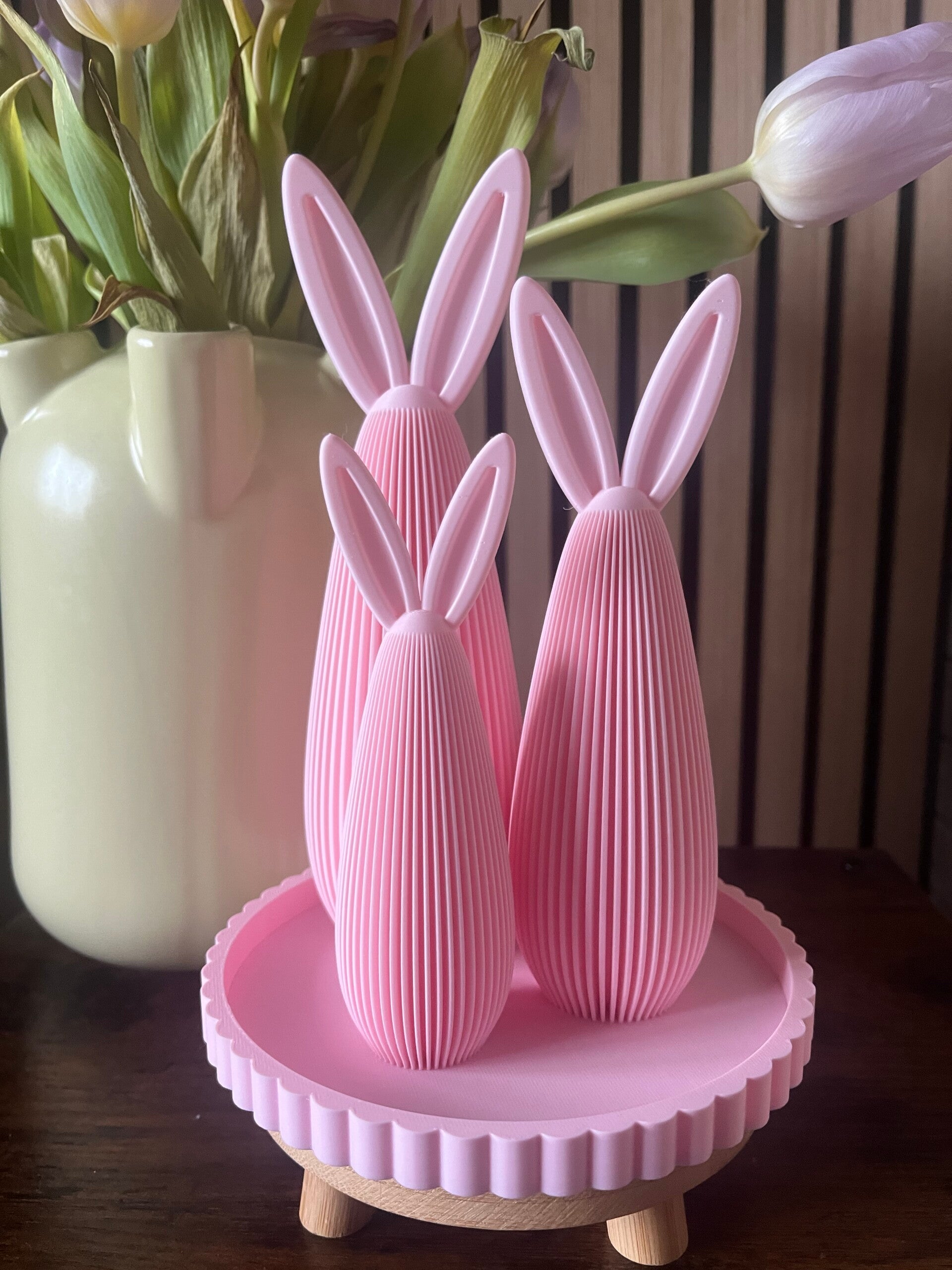 Paashaas ribbel 3D-print set met gratis schotel