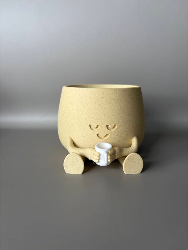 Happy potje koffie medium 3D-print