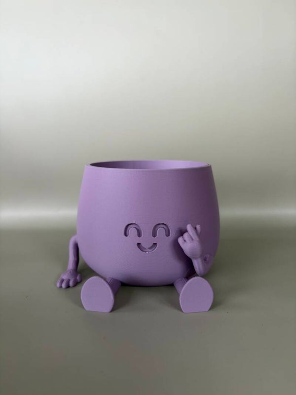 Happy potje K-heart medium 3D-print