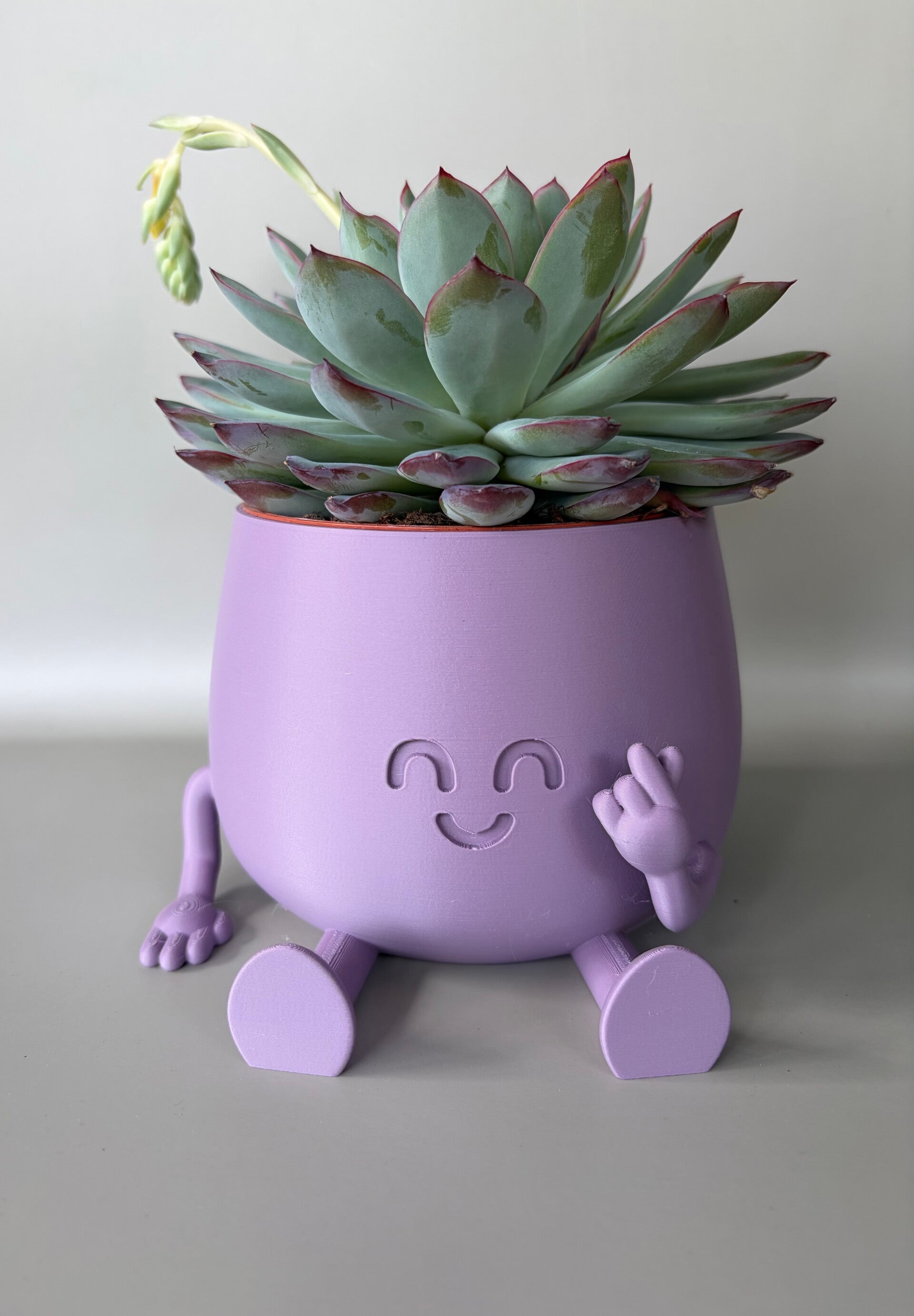 Happy potje K-heart Large 3D-print