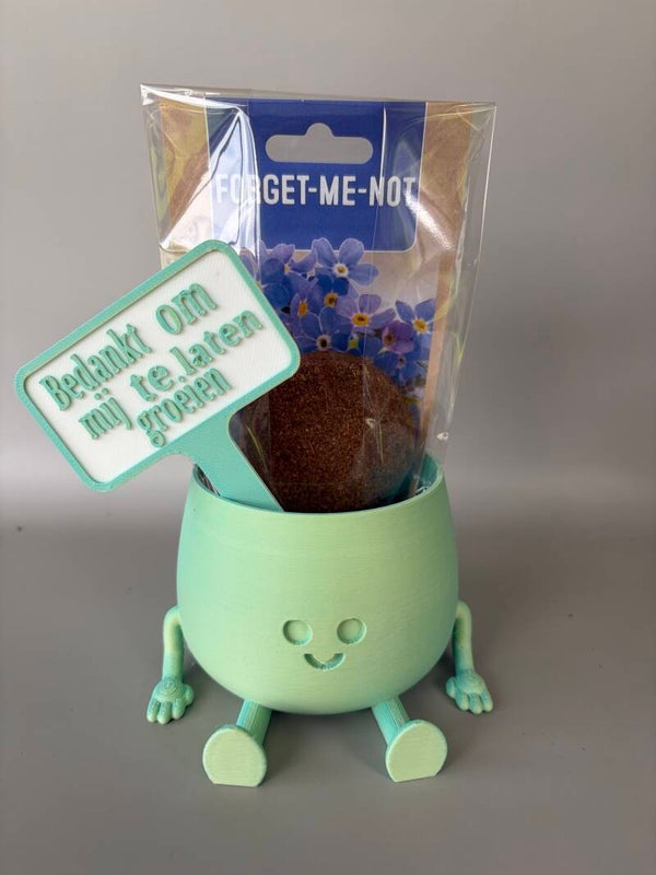 Happy potje small Bedankt om mij te laten groeien