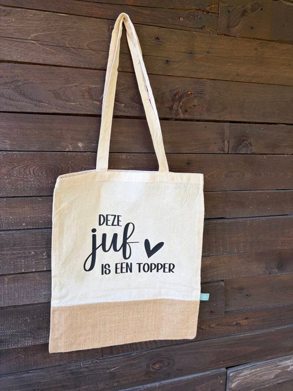 Totebag Juf