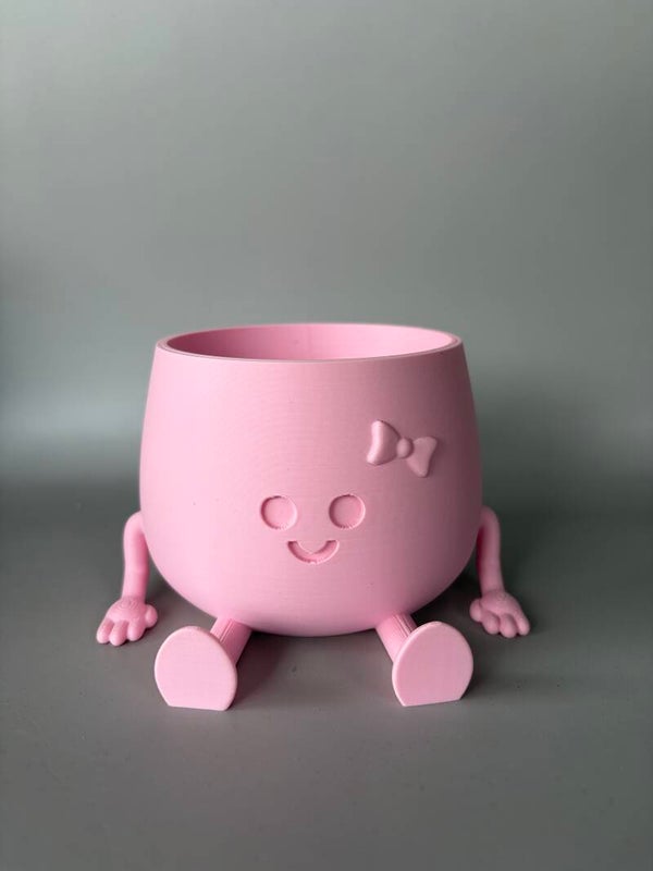Happy potje Strik medium 3D-print