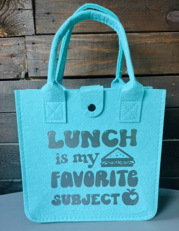 Lunchtas vilt groen