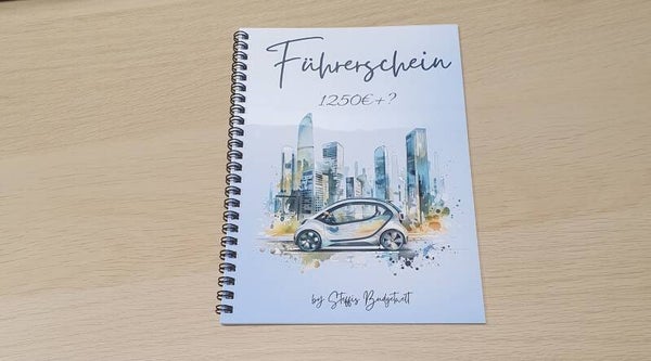 Sparbuch "Führerschein"