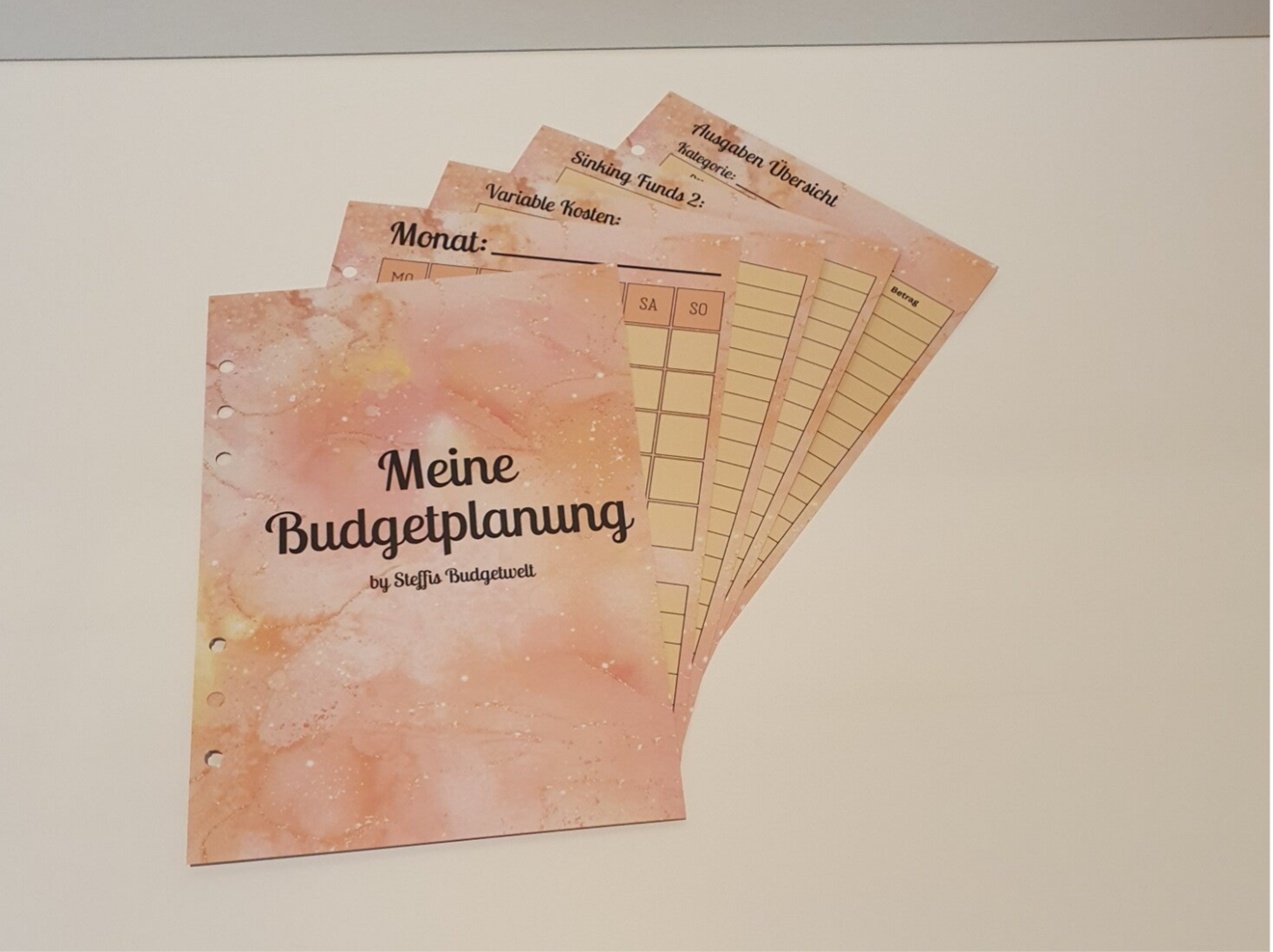 Meine Budgetplanung A5