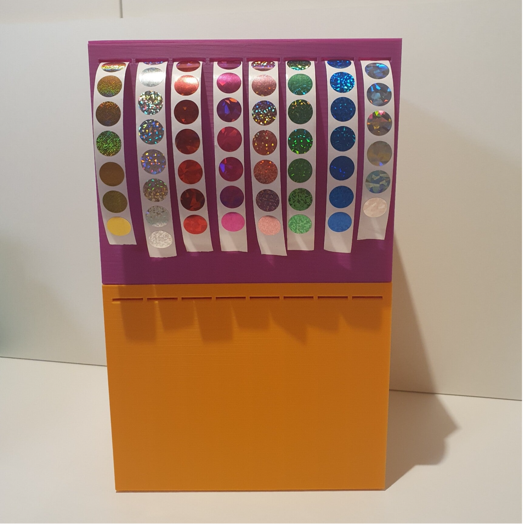 Rollenhalter / Etikettenspender (stapelbar) "groß"