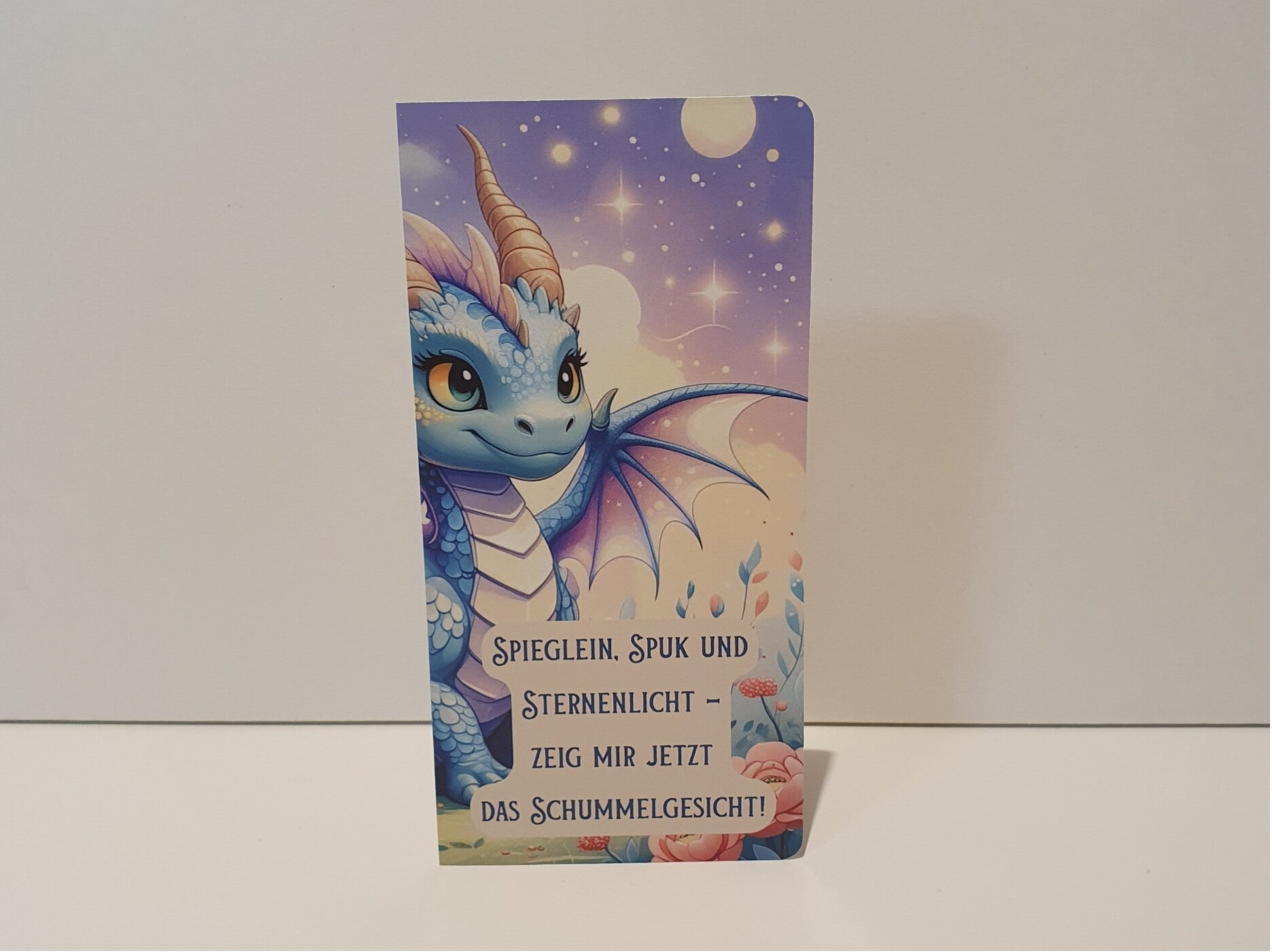 Schummelgesicht 2fach-Klappkarte