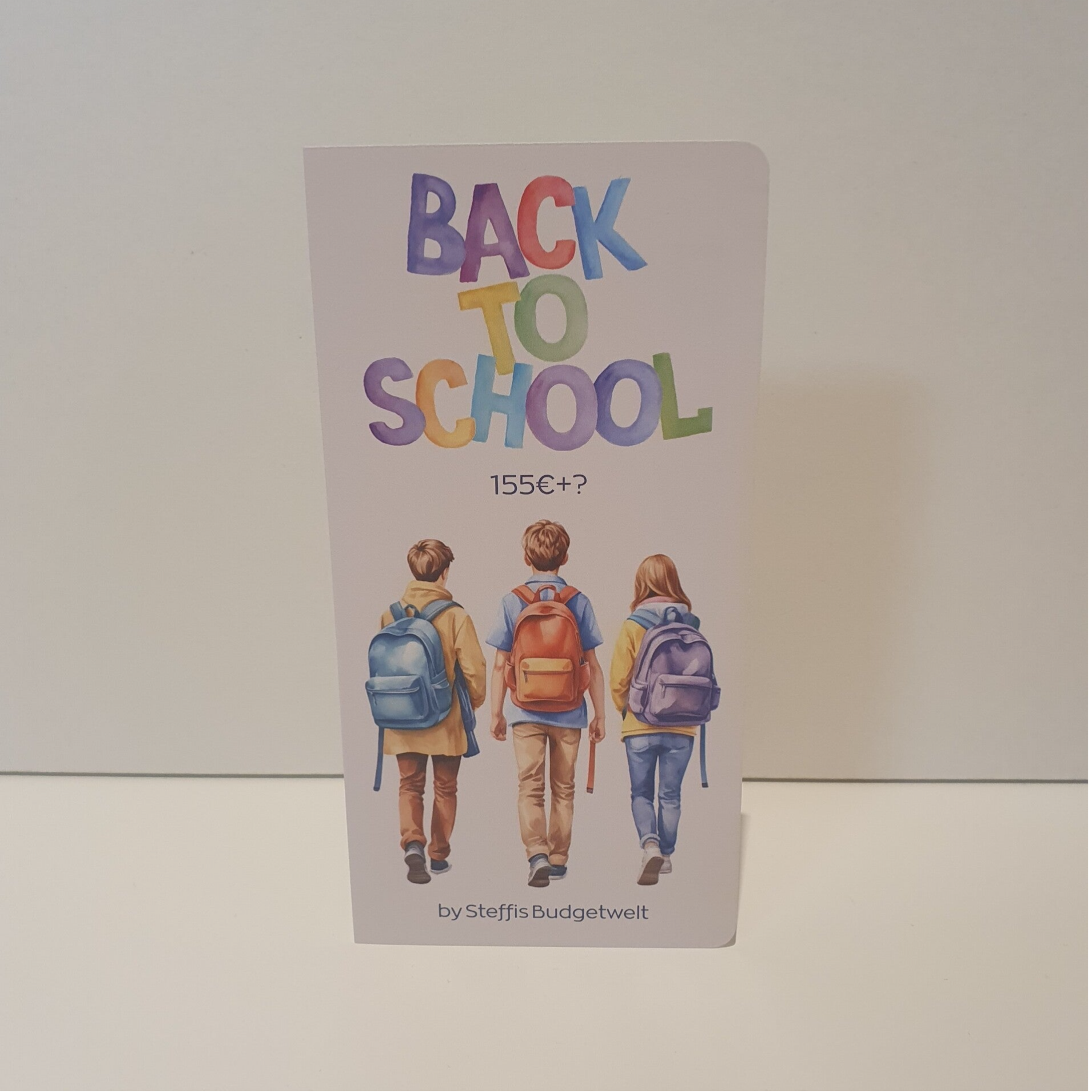 Back to school 3fach-Klappkarte