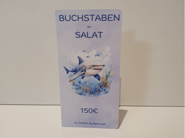 Buchstaben-Salat "Hai"