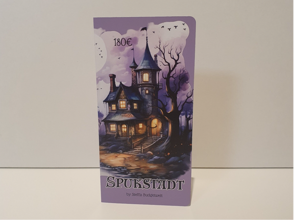 Spukstadt 2fach-Klappkarte