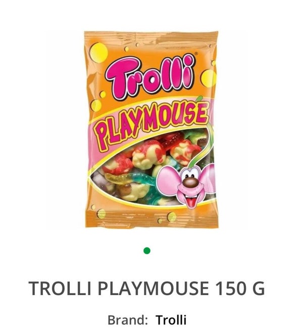 TROLLI PLAYMOUSE 150 G