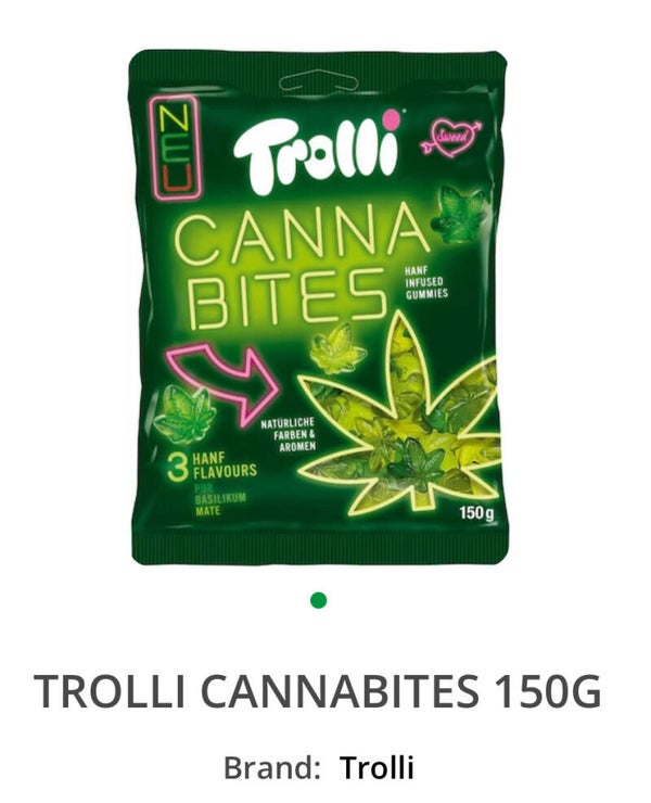 TROLLI CANNA BITES 150 GR