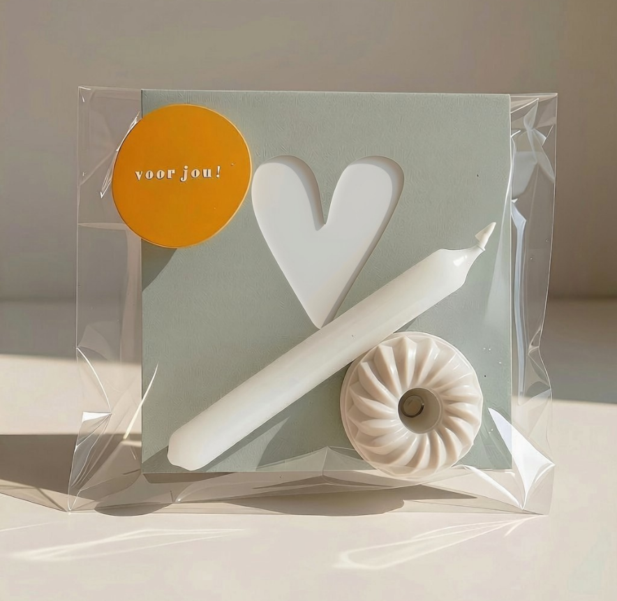 Cadeaupakketje Hart: een klein persoonlijk geluksmomentje