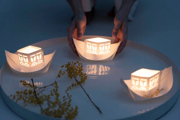 Brievenbuspakket Drie lichtbootjes