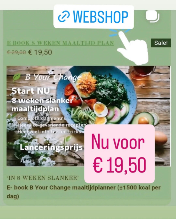 E Book 8 weken maaltijd plan