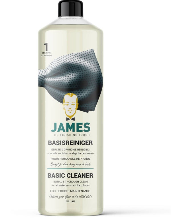 James Basis reiniger 1 Liter geschikt voor alle harde vloeren