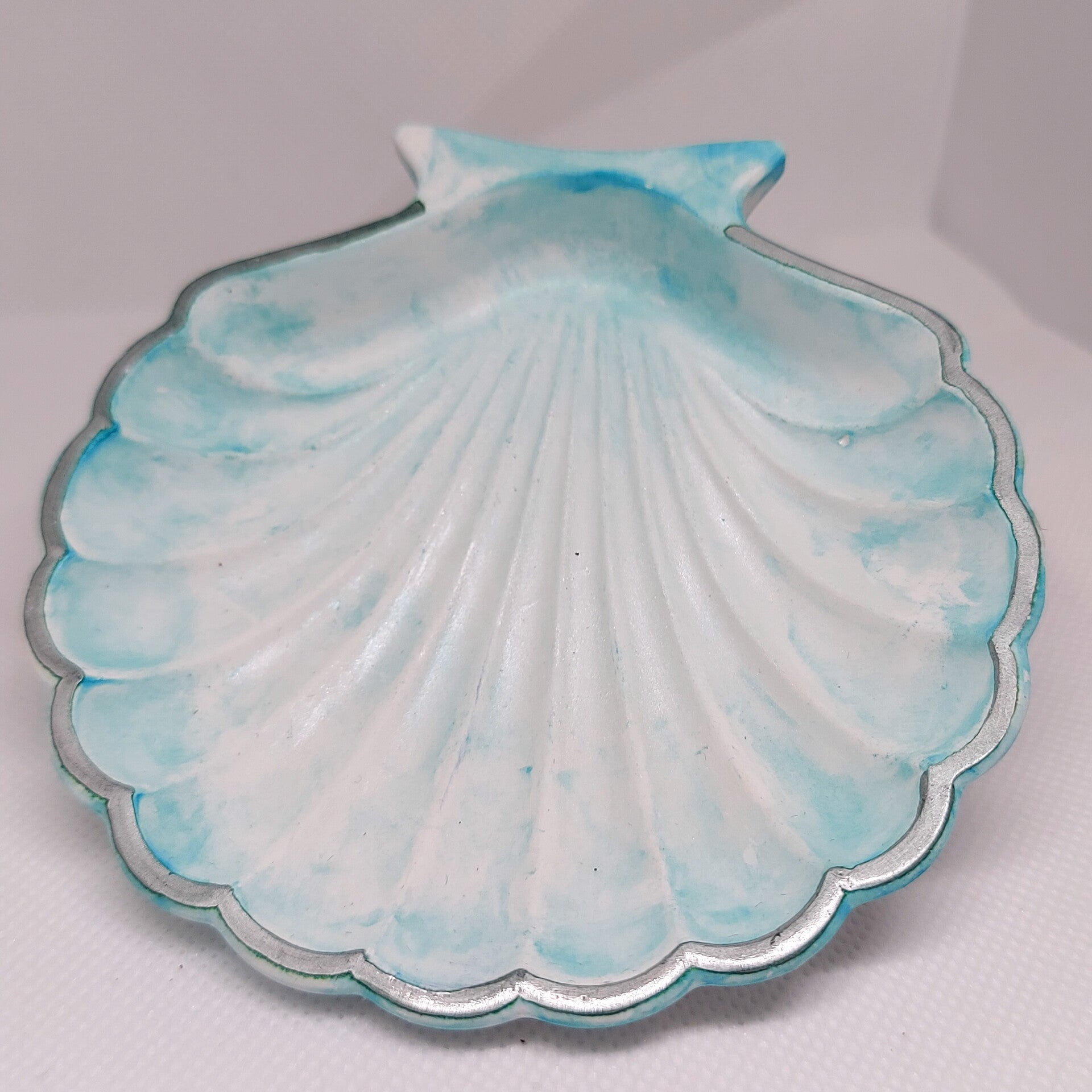 piattino conchiglia in polvere di ceramica