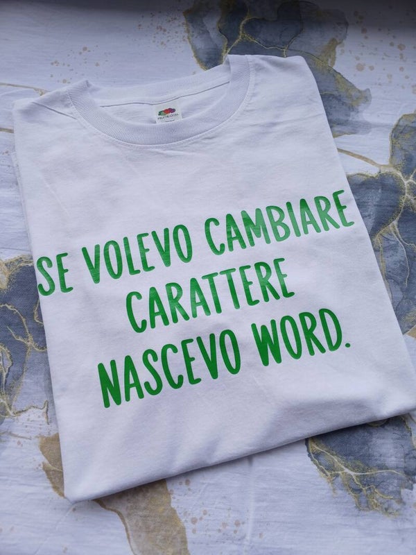 T-shirt Ironica