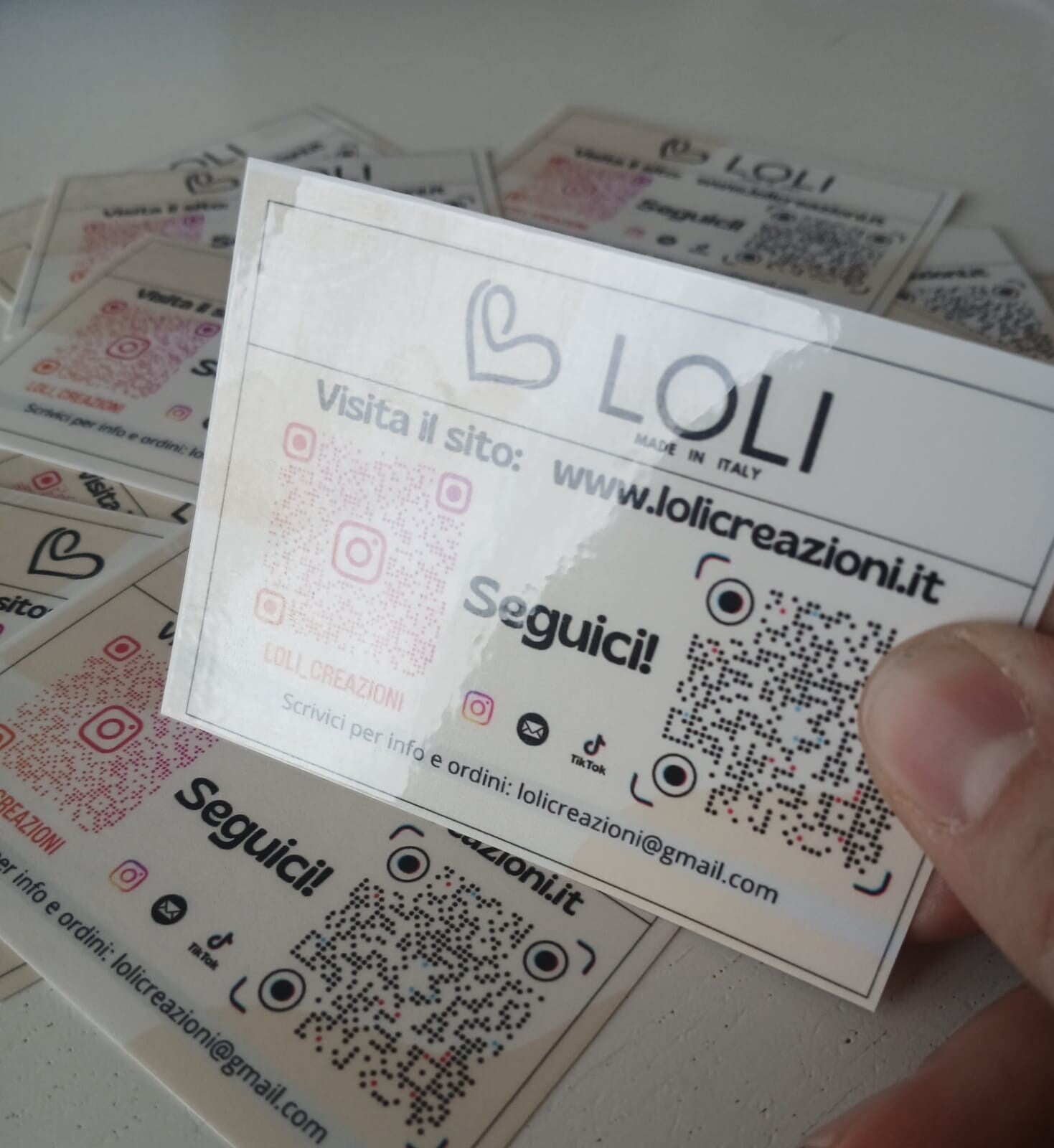 Servizio stampa plastificati