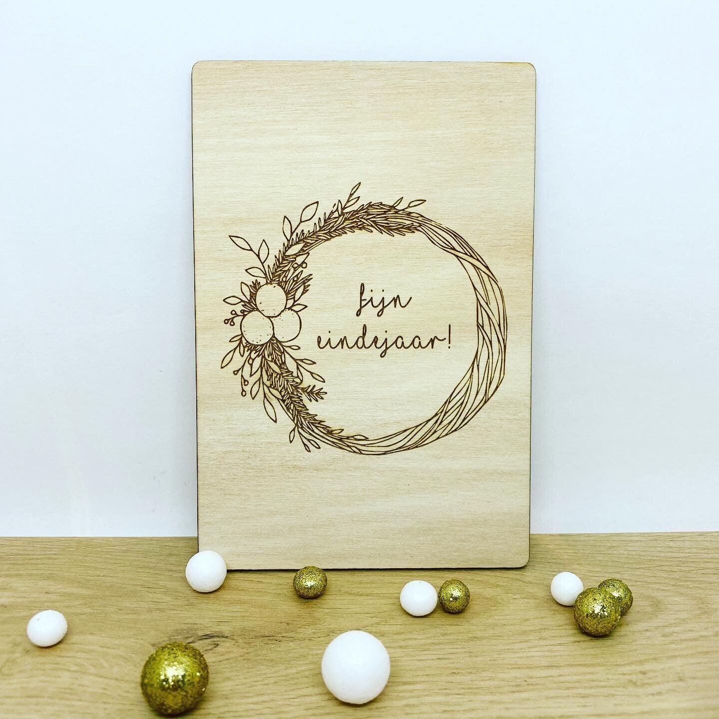 Wenskaart Fijn Eindejaar