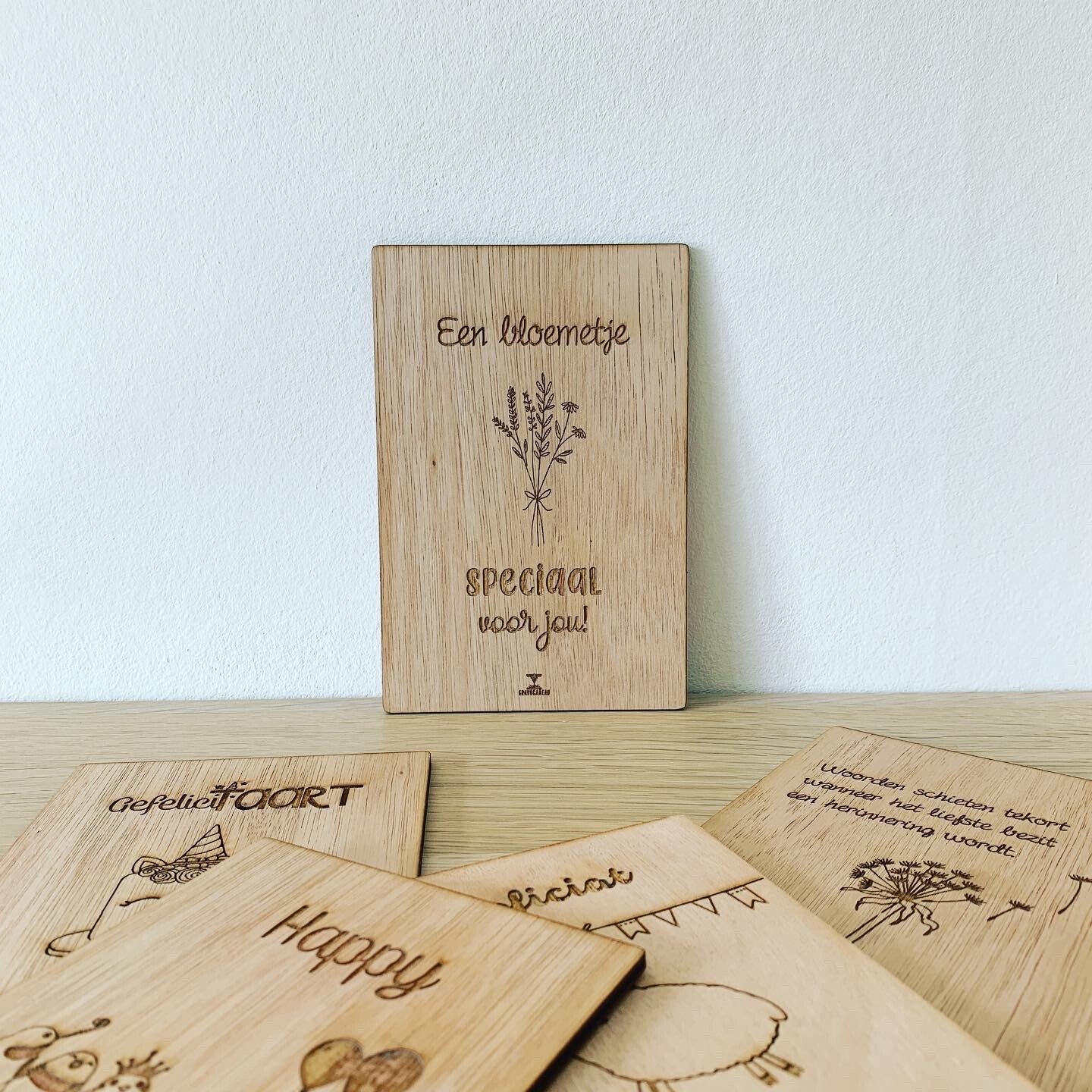 Wenskaart Bloemetje voor jou