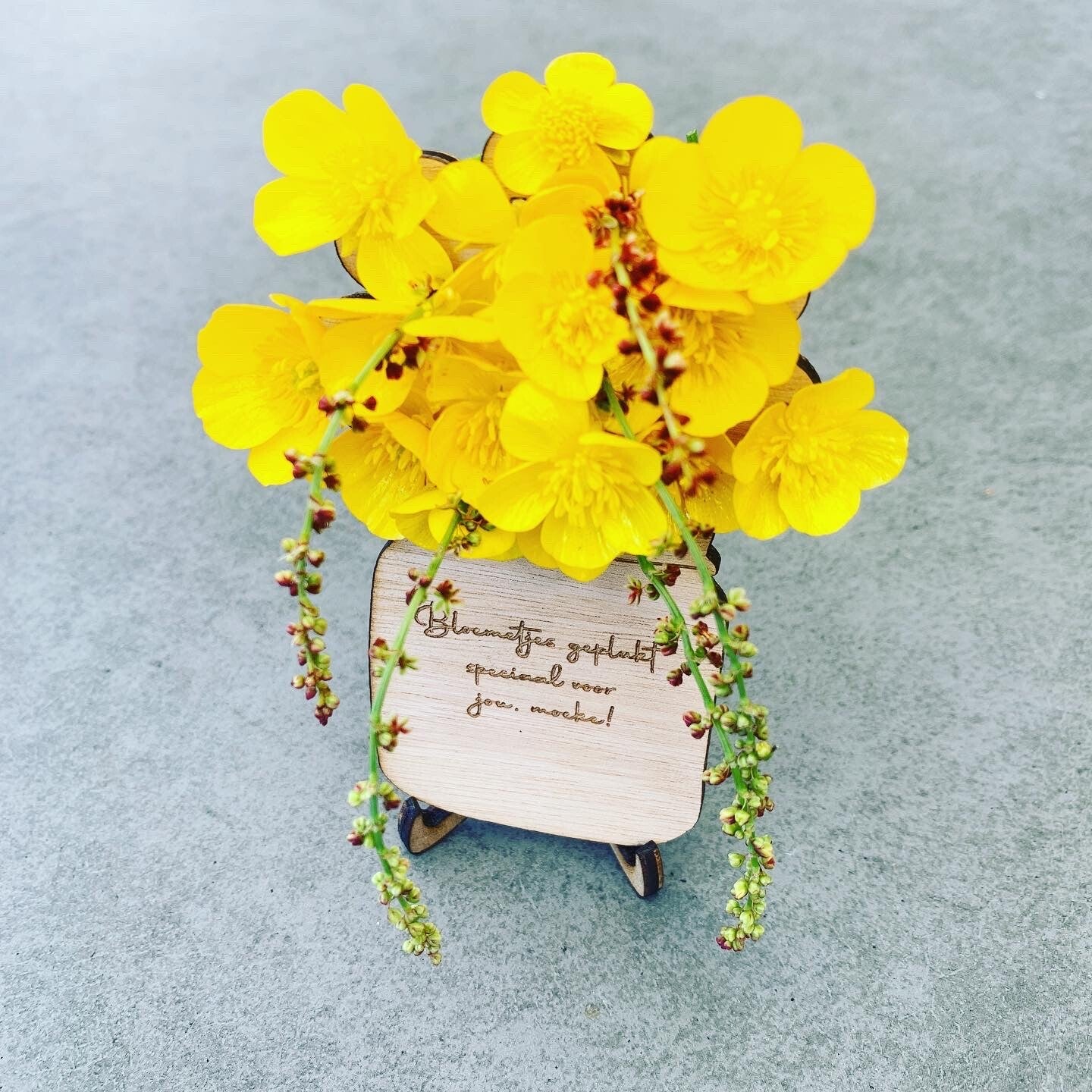 Decoratie - Moederdag plukbloemen