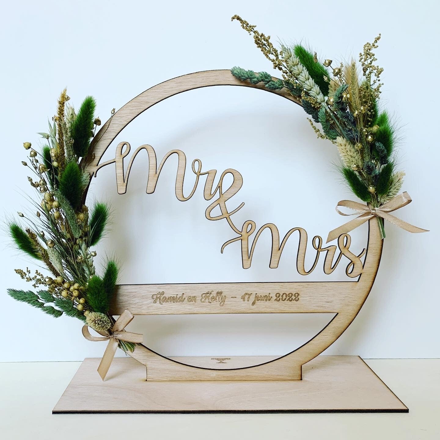 Bloemenkrans Mr & Mrs