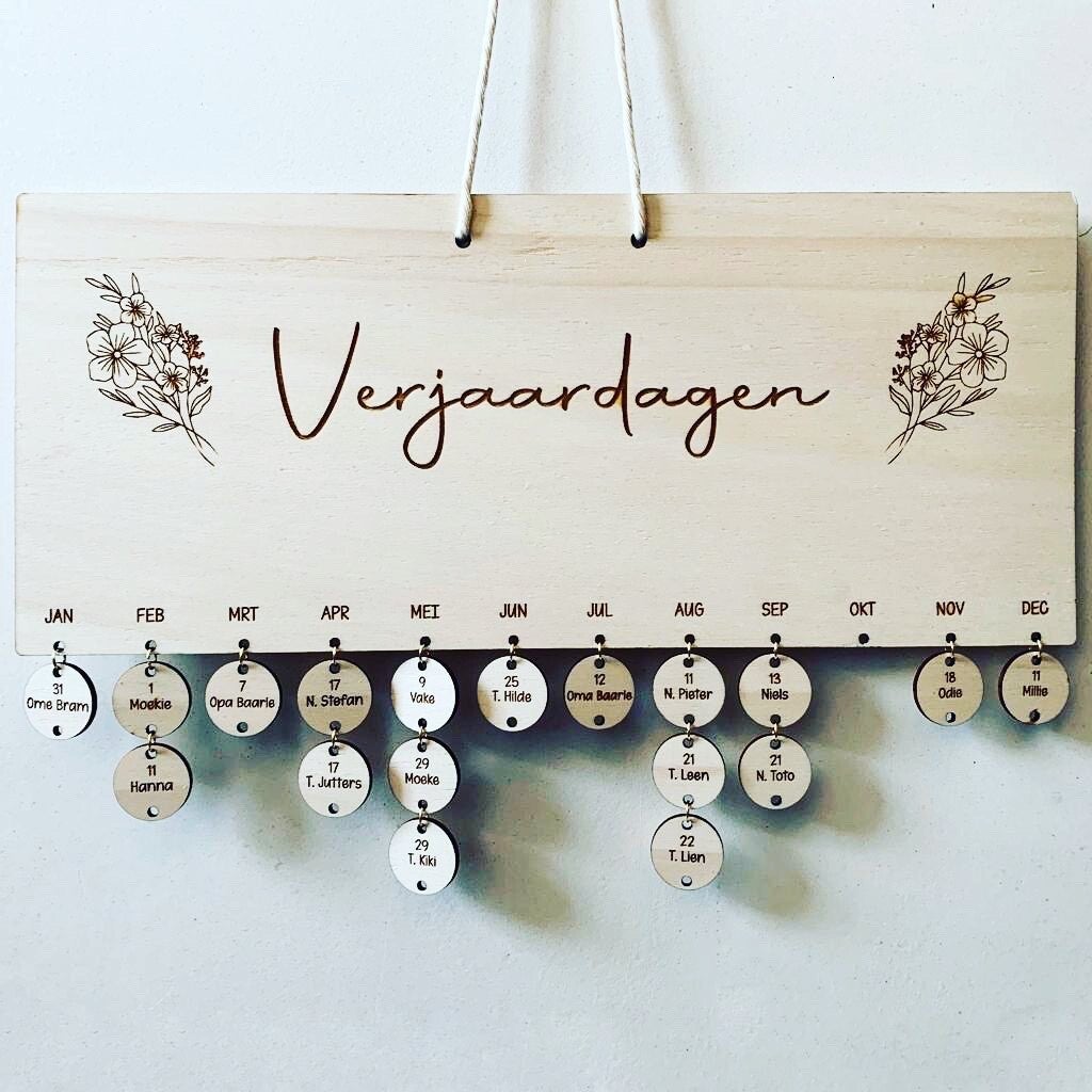 Verjaardagskalender