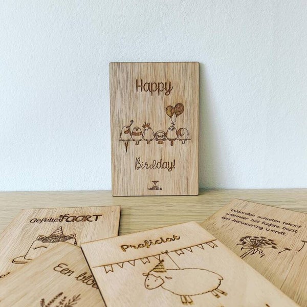 Wenskaart Verjaardag