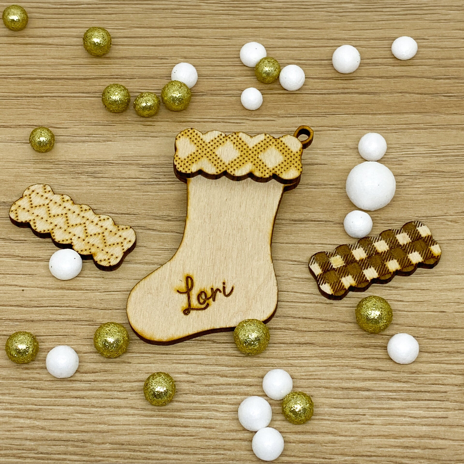 Kerstboomhanger Kerstsok