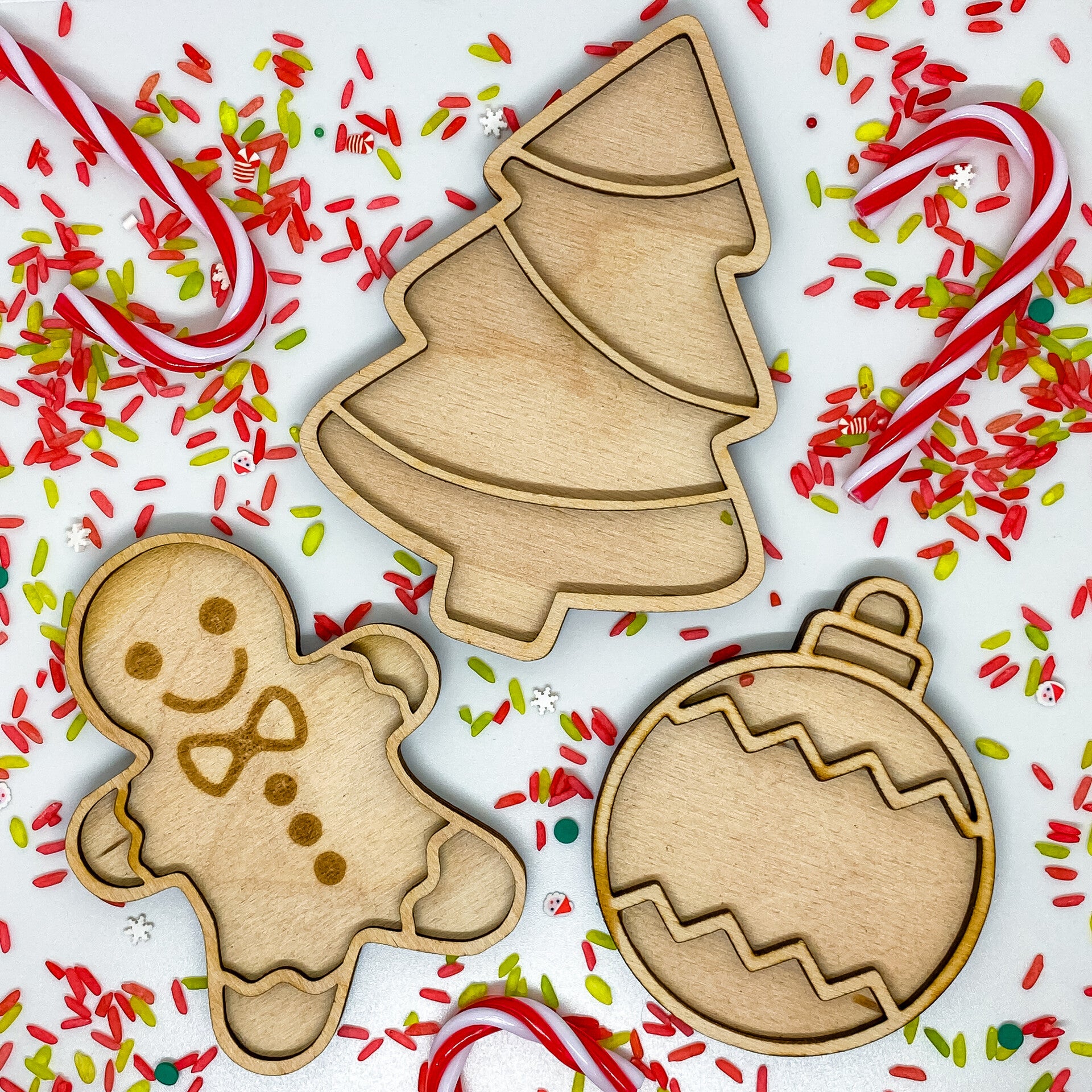 Vulvormen Kerst Optie 1