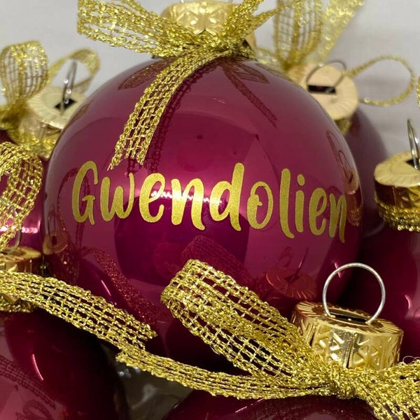 Gepersonaliseerde Kerstbal