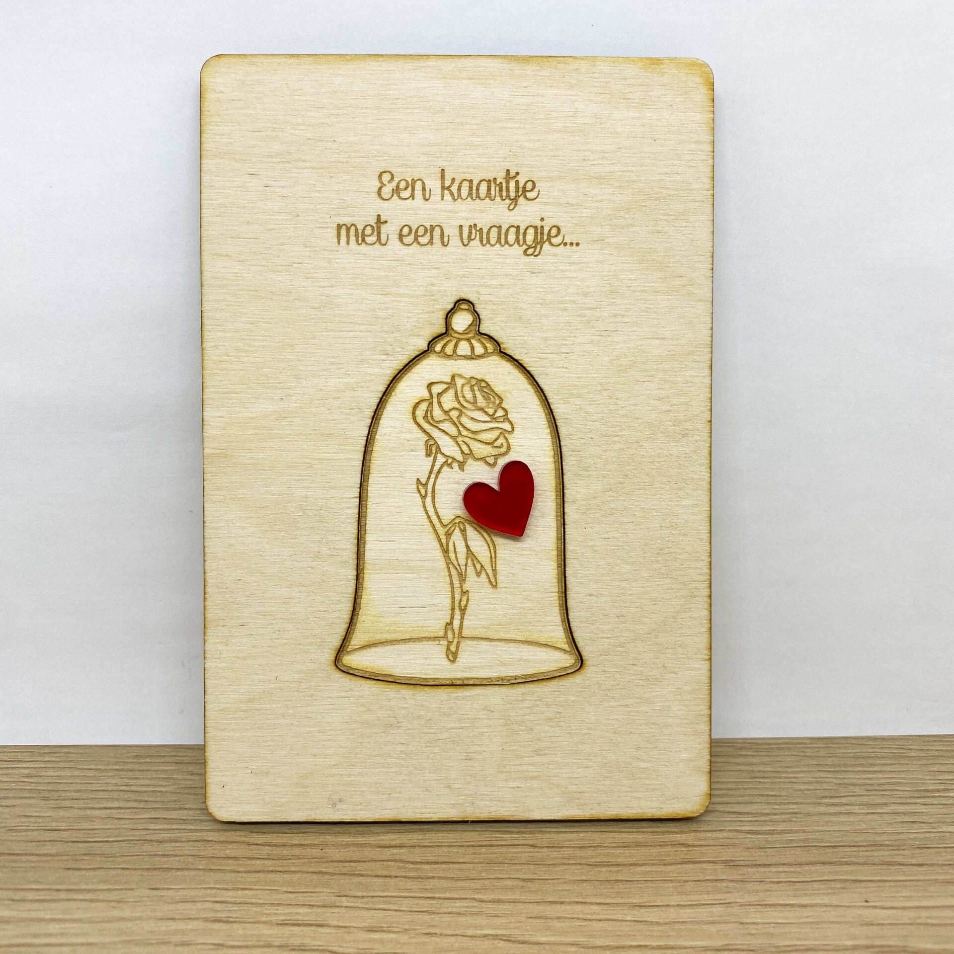 Getuige vragen - kaartje