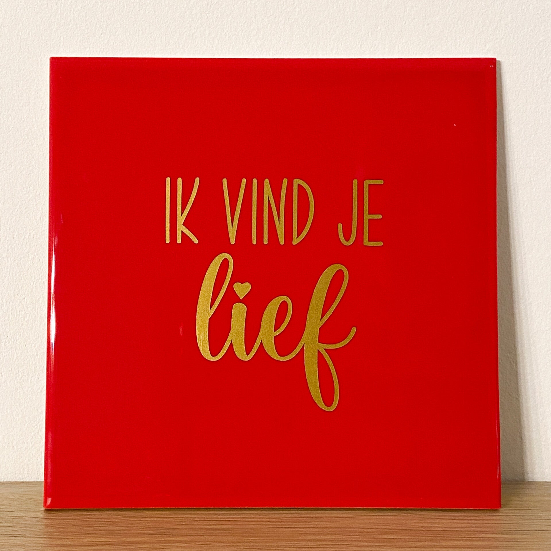 Tegel - Ik vind je lief