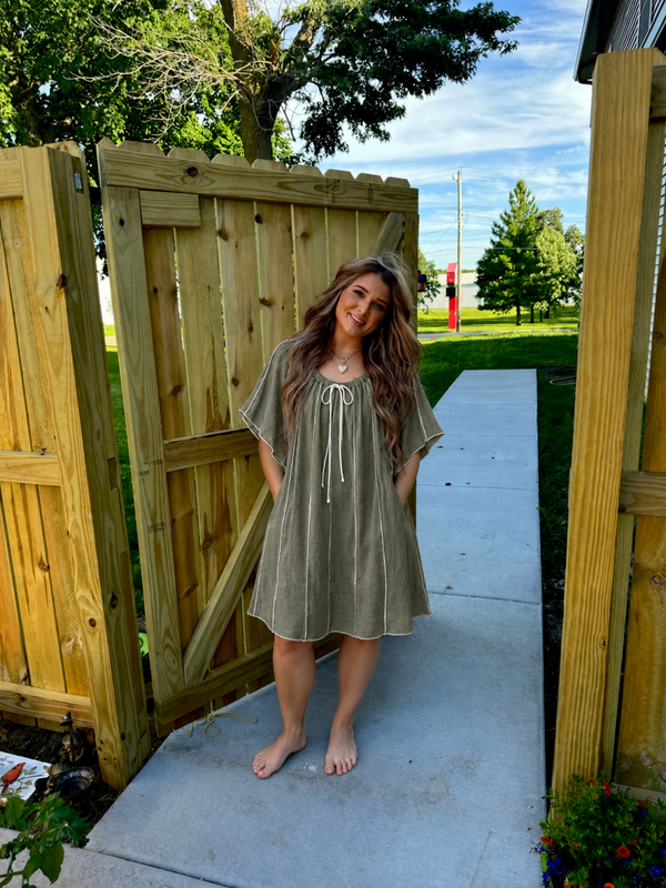 Ollie Olive Dress