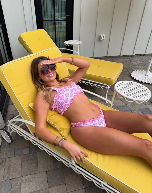 Polka dot bikini