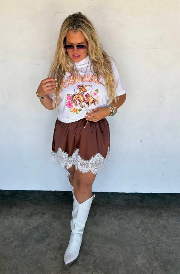 Lady Lace Skirt