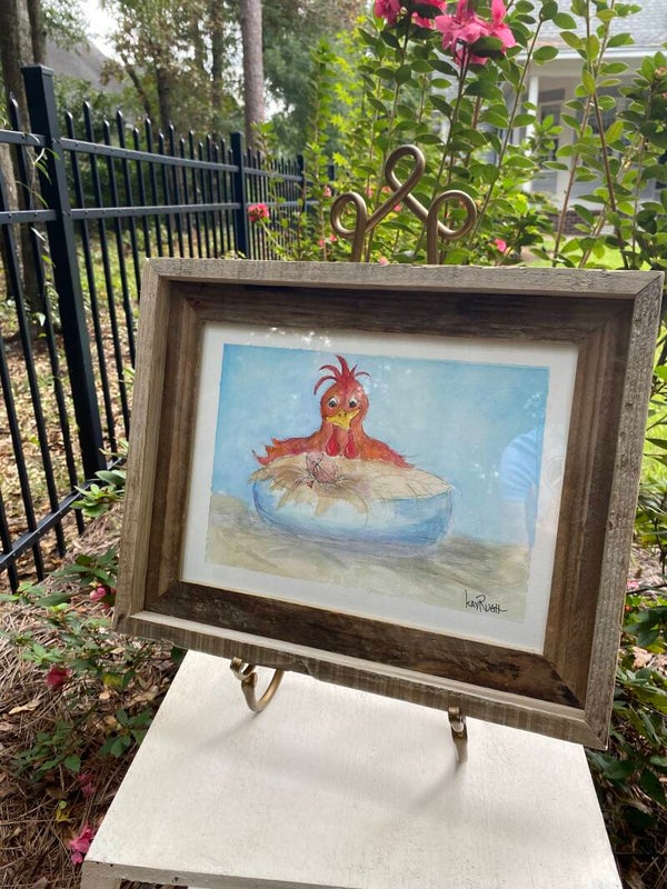 Book Original Watercolor Art Work