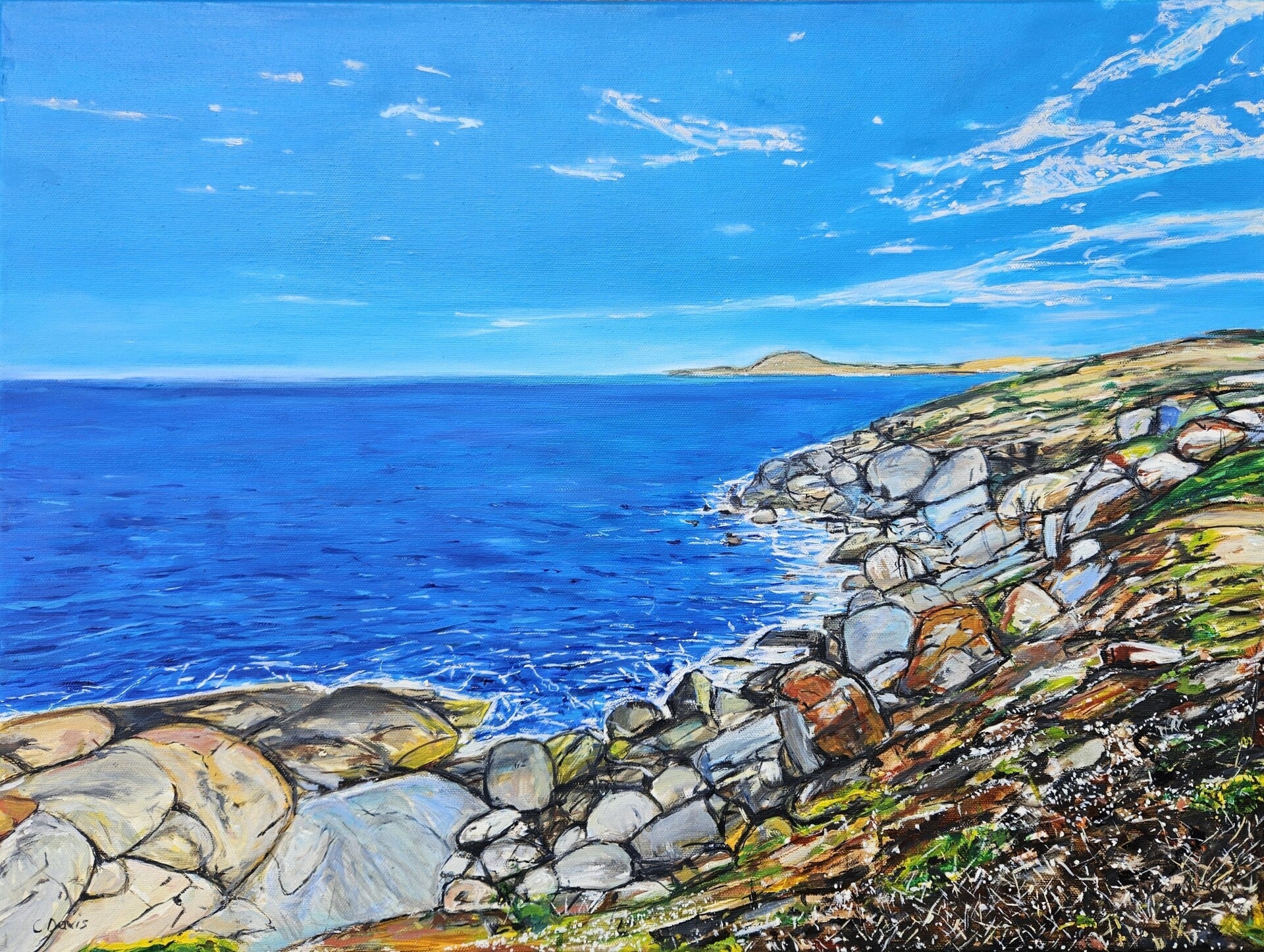 Where granite meets the wide-blue sea