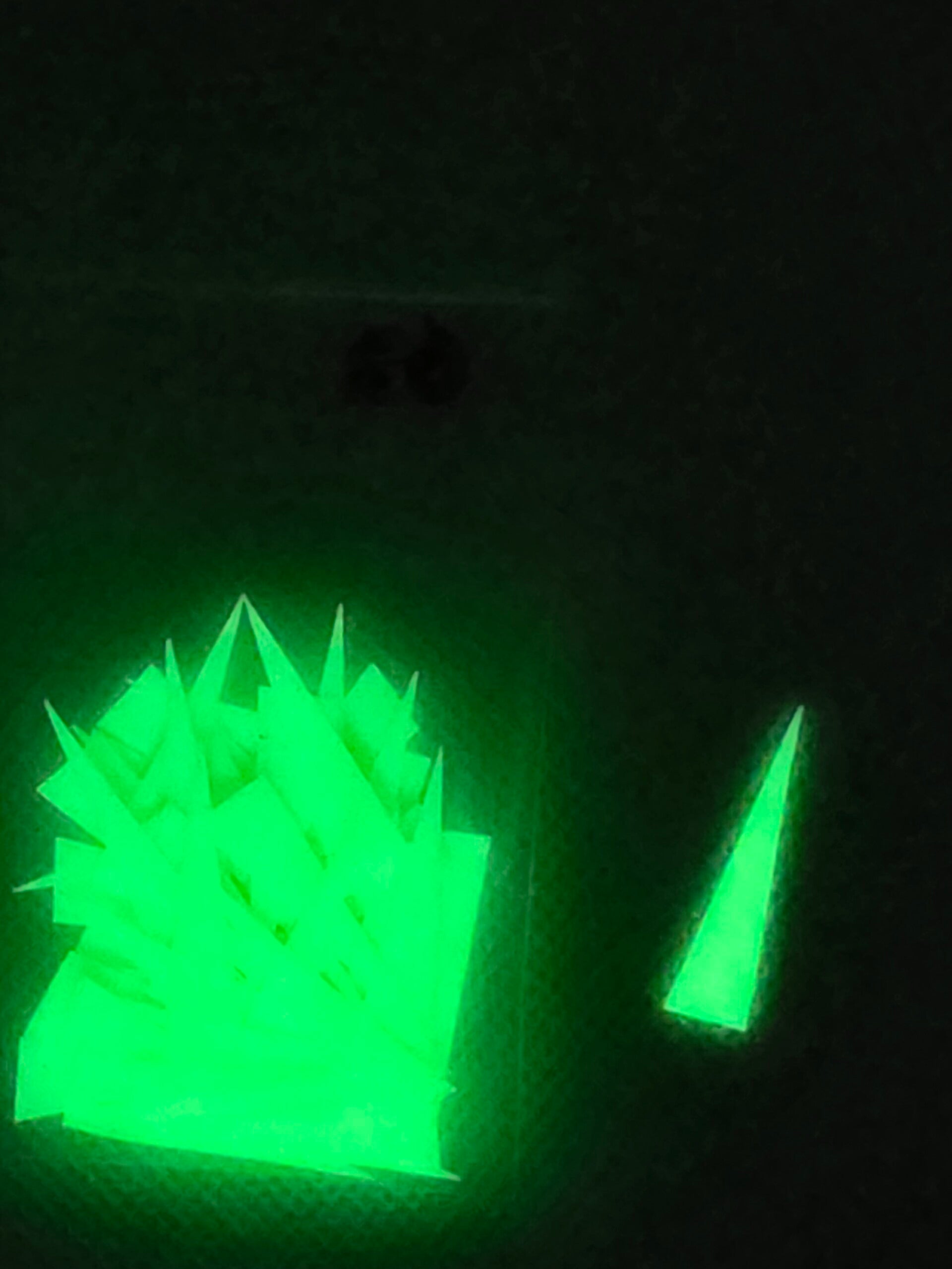 50 pack Glow Yellow Chartreuse Stub wedge